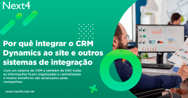 CRM integrado a sites e sistemas