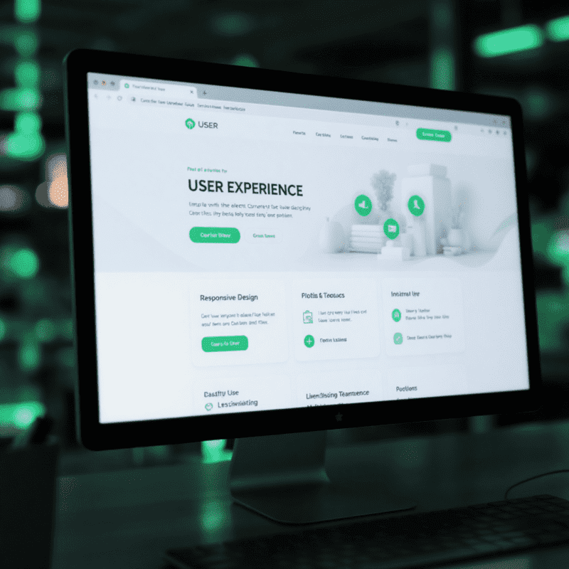 monitor exibindo o resultado de um site após as atualizações de algoritmo