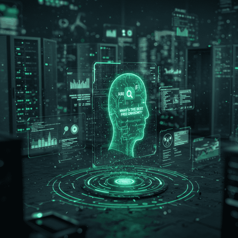 Monitor com  IA generativa nas buscas orgânicas em 2025.