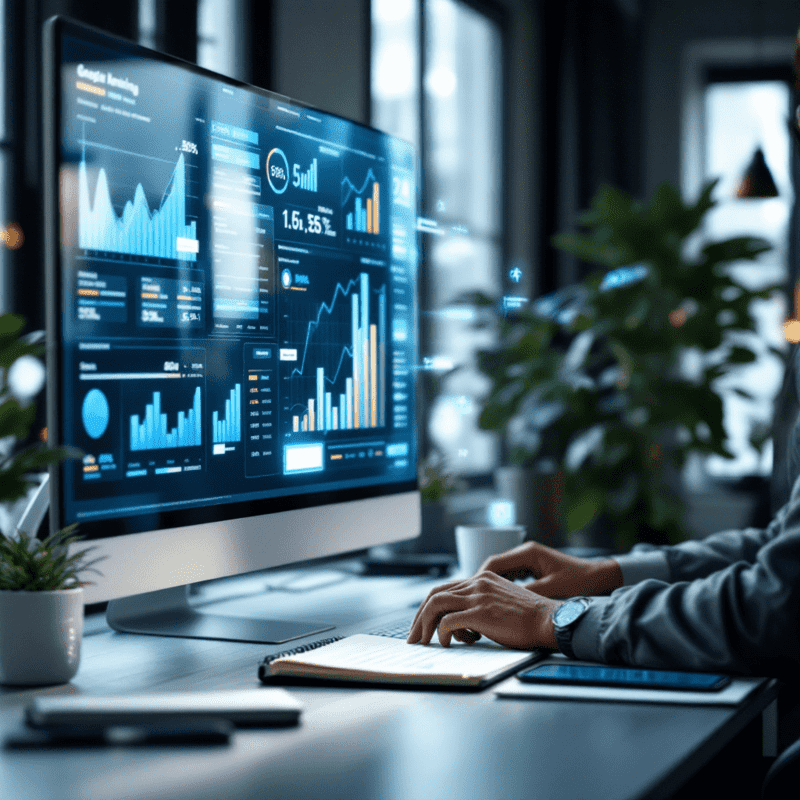 tela mostrando seo e cliques orgânicos