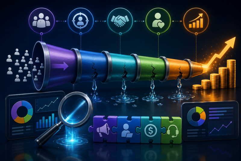 Revenue Architecture: onde sua empresa perde receita sem perceber 3 Revenue Architecture