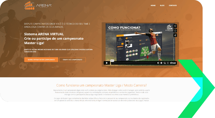 Agência Especialista em Marketing Digital para Jogos online 12 Arena Virtual
