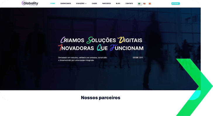Agência Especialista em Marketing Digital para Tecnologia - TI 15 Globality site