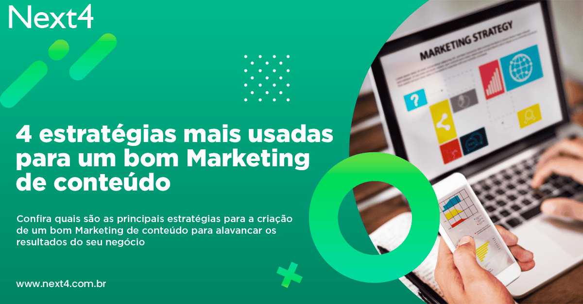 O papel do SEO no marketing de conteúdo para a geração de leads 14 4 estratégias mais usadas para um bom Marketing de conteúdo