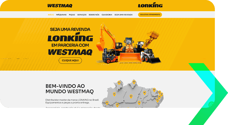 Agência de Marketing Digital Especialista em Agronegócio 13 WestMaq lonking