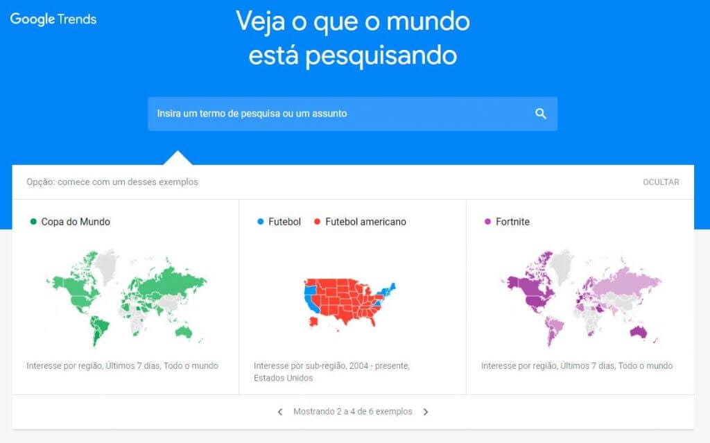 termos populares google trends