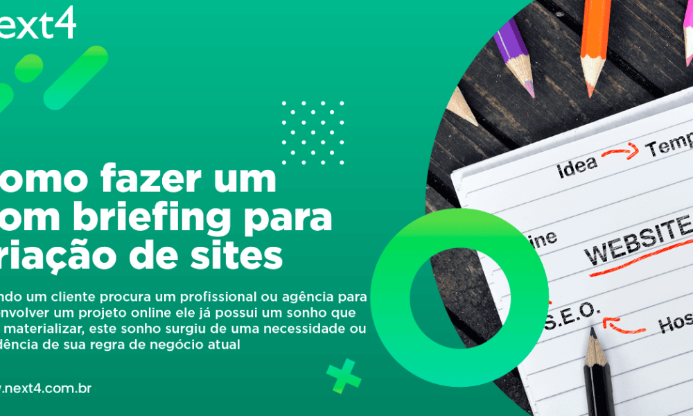 Como fazer um bom briefing para criação de sites