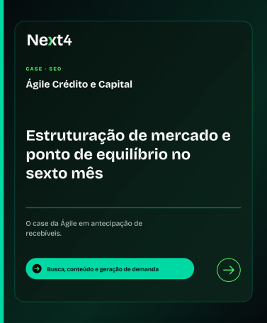 Como a Fintech Ágile estruturou sua entrada no mercado e alcançou o ponto de equilíbrio no sexto mês